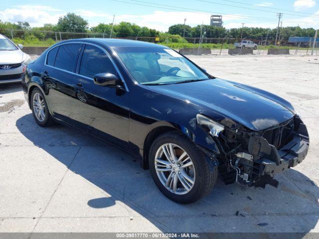  Salvage INFINITI G37