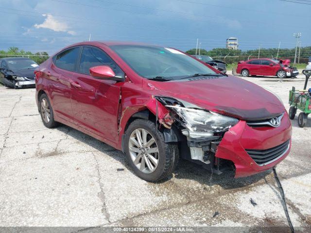  Salvage Hyundai ELANTRA