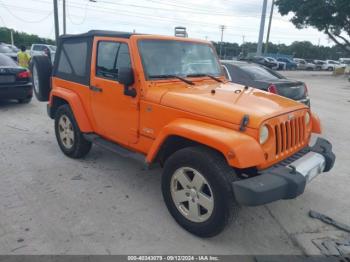  Salvage Jeep Wrangler