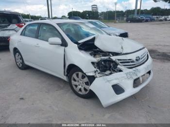  Salvage Toyota Corolla