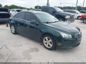  Salvage Chevrolet Cruze