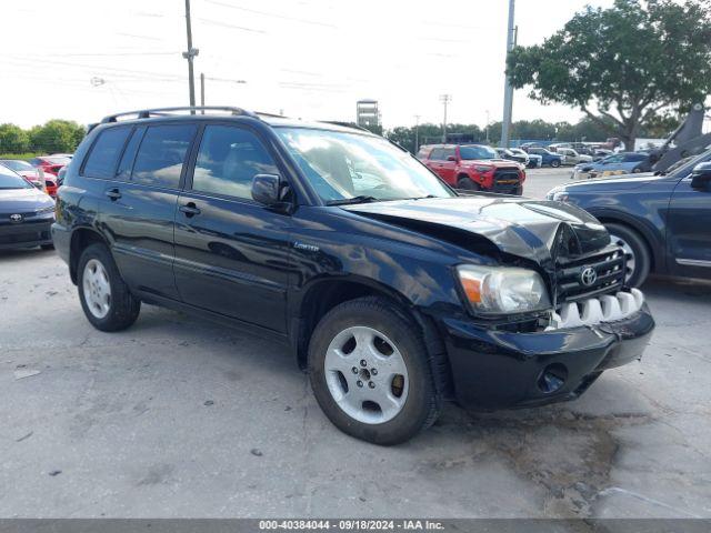  Salvage Toyota Highlander