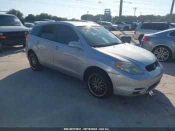  Salvage Toyota Matrix