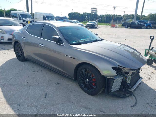  Salvage Maserati Ghibli