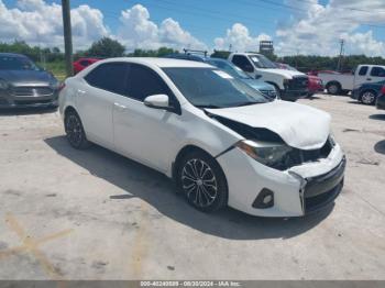  Salvage Toyota Corolla