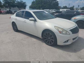  Salvage INFINITI G37