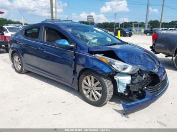  Salvage Hyundai ELANTRA