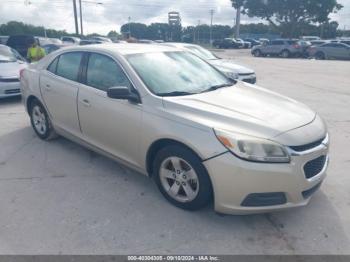  Salvage Chevrolet Malibu