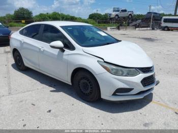  Salvage Chevrolet Cruze