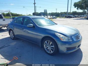  Salvage INFINITI G37