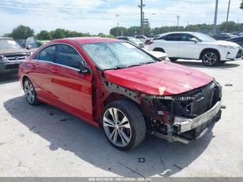  Salvage Mercedes-Benz Cla-class