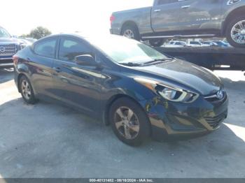  Salvage Hyundai ELANTRA