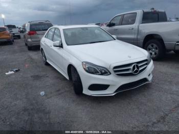  Salvage Mercedes-Benz E-Class