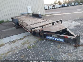  Salvage Sure Trac Tilt Trailer