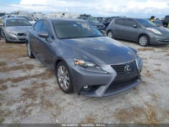  Salvage Lexus Is