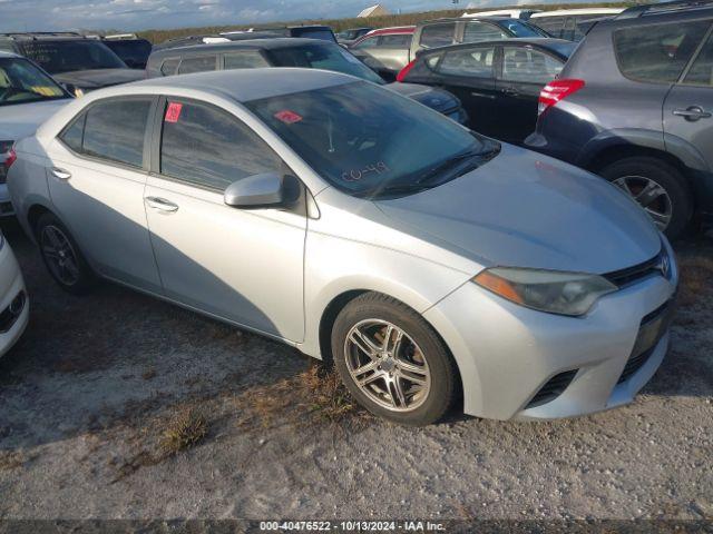  Salvage Toyota Corolla