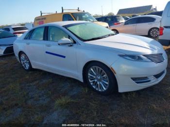  Salvage Lincoln MKZ