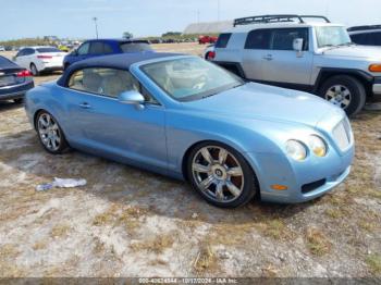  Salvage Bentley Continental Gtc