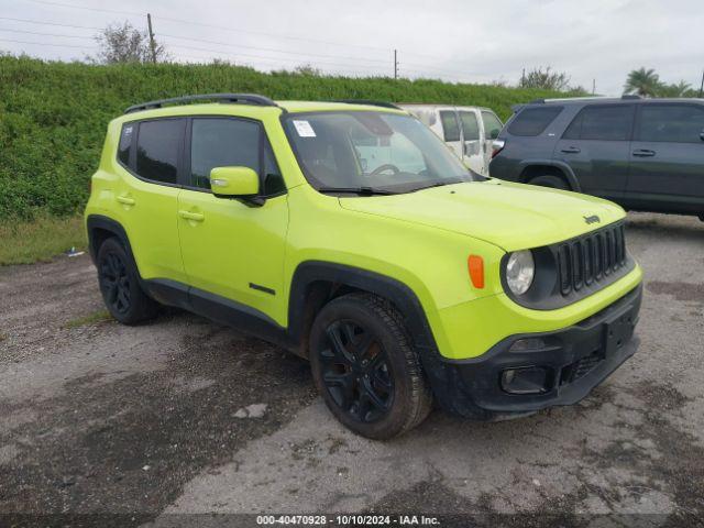  Salvage Jeep Renegade