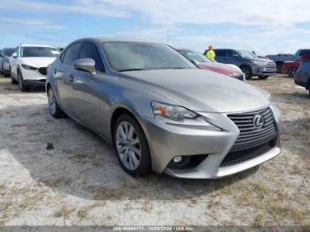  Salvage Lexus Is