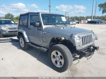  Salvage Jeep Wrangler