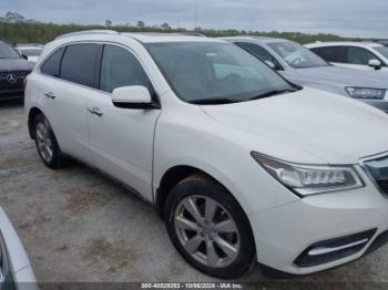  Salvage Acura MDX