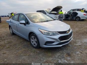  Salvage Chevrolet Cruze