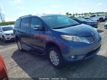  Salvage Toyota Sienna