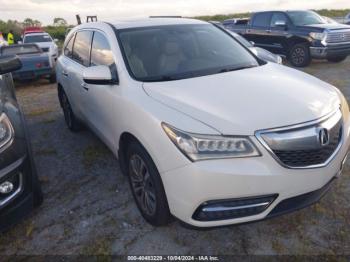  Salvage Acura MDX