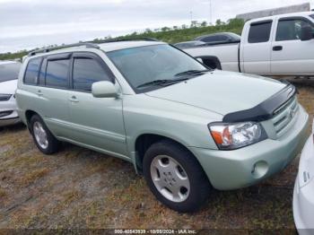  Salvage Toyota Highlander