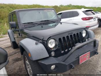  Salvage Jeep Wrangler