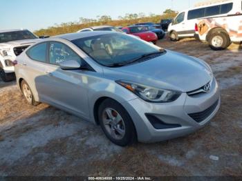  Salvage Hyundai ELANTRA