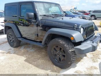  Salvage Jeep Wrangler