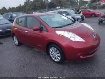  Salvage Nissan LEAF