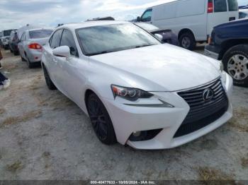  Salvage Lexus Is