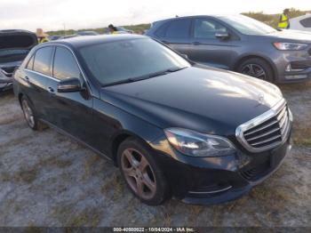  Salvage Mercedes-Benz E-Class