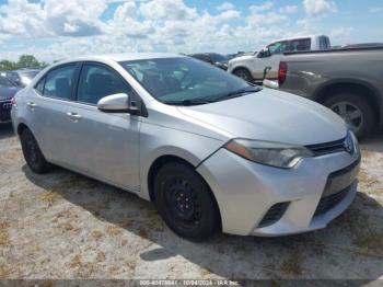  Salvage Toyota Corolla