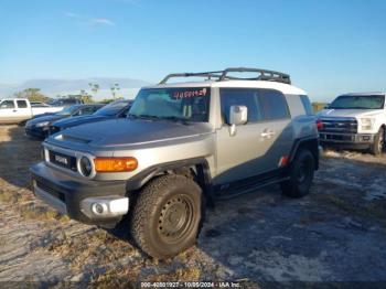  Salvage Toyota FJ Cruiser