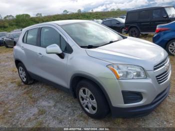  Salvage Chevrolet Trax