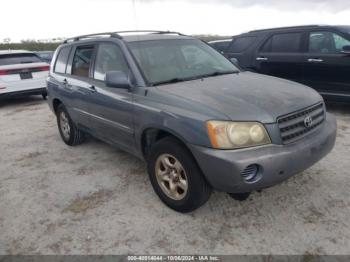  Salvage Toyota Highlander