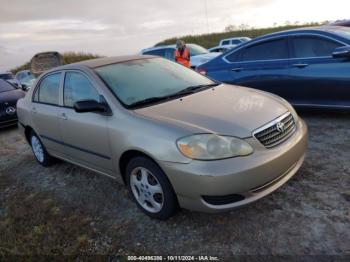  Salvage Toyota Corolla