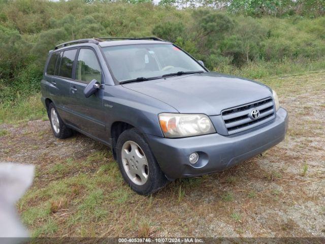  Salvage Toyota Highlander