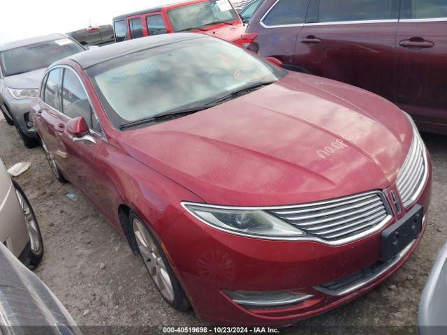  Salvage Lincoln MKZ Hybrid