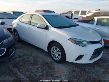  Salvage Toyota Corolla