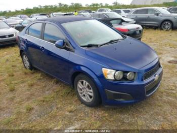  Salvage Chevrolet Sonic