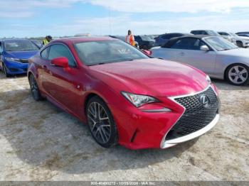  Salvage Lexus Rc