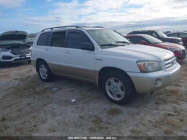  Salvage Toyota Highlander