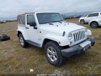  Salvage Jeep Wrangler