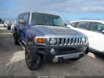  Salvage HUMMER H3 Suv