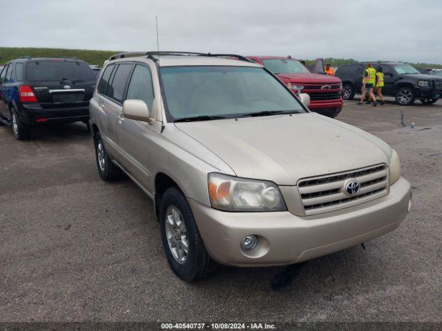  Salvage Toyota Highlander